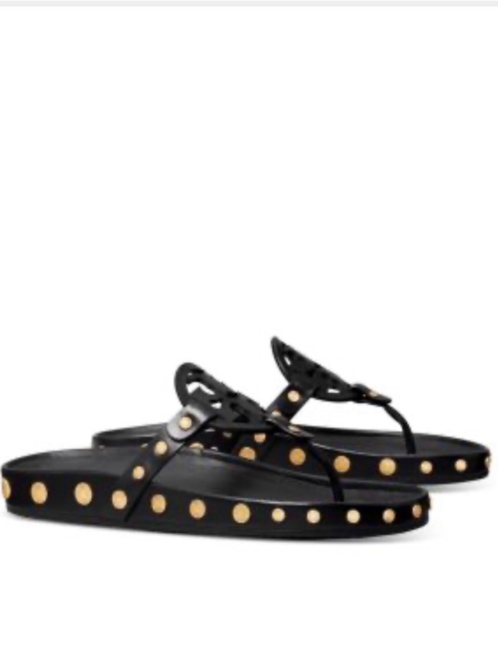 Tory Burch Women's Miller Cloud Coin Sandal - Picture 3 of 12